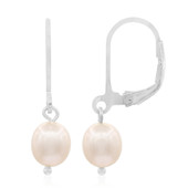 Freshwater pearl Silver Earrings (TPC)