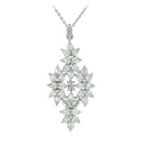 Paraiba Tourmaline Silver Necklace