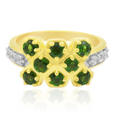 Russian Diopside Silver Ring (Remy Rotenier)