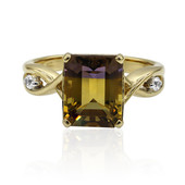 9K Ametrine Gold Ring (Adela Gold)