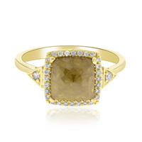 14K PK2 Brown Diamond Gold Ring (CIRARI)