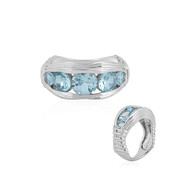 Sky Blue Topaz Silver Ring (SAELOCANA)
