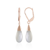White Moonstone Silver Earrings (KM by Juwelo)