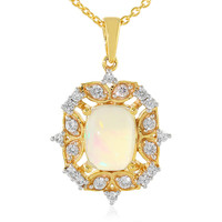 Welo Opal Silver Necklace