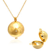 9K SI Diamond Gold Necklace