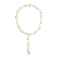 9K Freshwater pearl Gold Necklace (TPC)