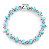 Sleeping Beauty Turquoise Silver Bracelet (Dallas Prince Designs)