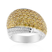 14K SI2 Yellow Diamond Gold Ring (CIRARI)