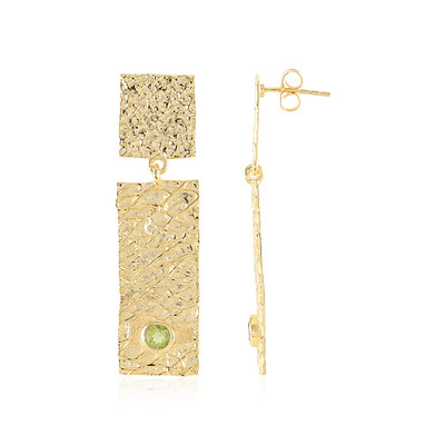 Peridot Brass Earrings (Juwelo Style)
