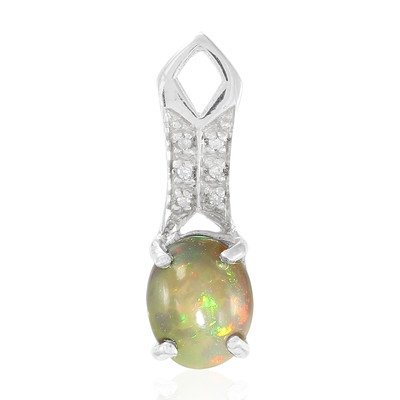 Mezezo Opal Silver Pendant