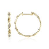 9K I1 (I) Diamond Gold Earrings (Ornaments by de Melo)