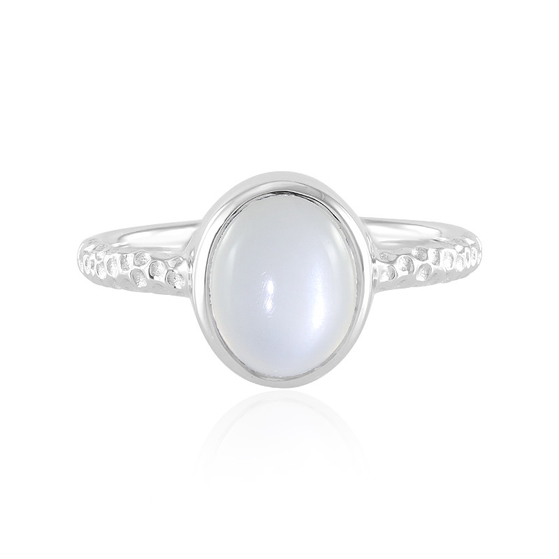Moonstone Teardrop Ring with Diamond Halo (AAA Quality) - Engagement Ring,  14K White Gold, US 9.50 - Walmart.com