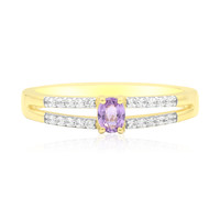 9K Umba River Purple Sapphire Gold Ring