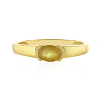 Madagascar Yellow Sapphire Silver Ring