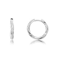 Flawless (F) Diamond Platinum Earrings (LUCENT DIAMONDS)