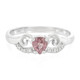 Padparadscha Sapphire Silver Ring