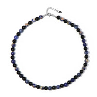 Black Onyx Silver Necklace