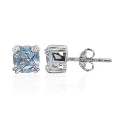 Sky Blue Topaz Silver Earrings