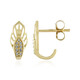 9K I2 (H) Diamond Gold Earrings (Ornaments by de Melo)