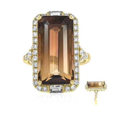 14K Tourmaline Gold Ring (AMAYANI)