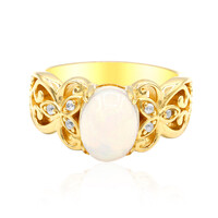 Welo Opal Silver Ring