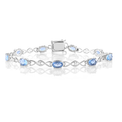 Colour Change Fluorite Silver Bracelet