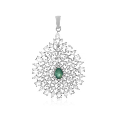 Grandidierite Silver Pendant