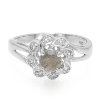 Romanian Spectrolite Silver Ring