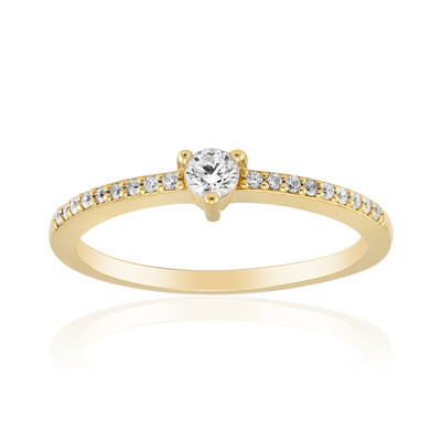 Zircon Silver Ring