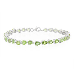 Paraiba Tourmaline Silver Bracelet