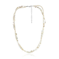 Keshi pearl Silver Necklace (TPC)