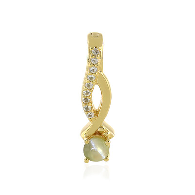 Cat´s Eye Chrysoberyl Silver Pendant