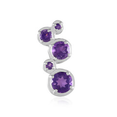Moroccan Amethyst Silver Pendant