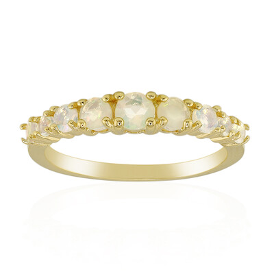 Welo Opal Silver Ring