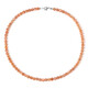 Sunstone Silver Necklace