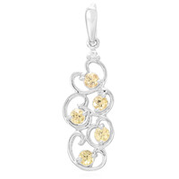 Imperial Topaz Silver Pendant