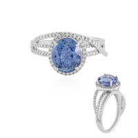 18K Ceylon Sapphire Gold Ring