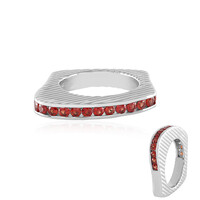 Tanzanian Ruby Silver Ring (de Melo)