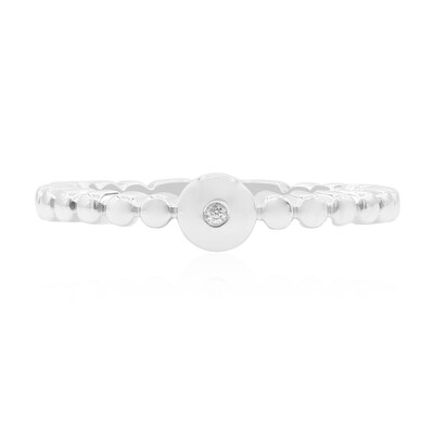 Zircon Silver Ring