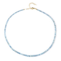 Brazilian Aquamarine Silver Necklace