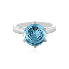 Sky Blue Topaz Silver Ring