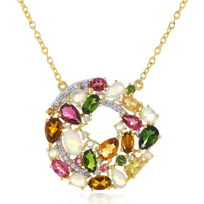 Welo Opal Silver Necklace