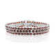 Mozambique Garnet Silver Bracelet