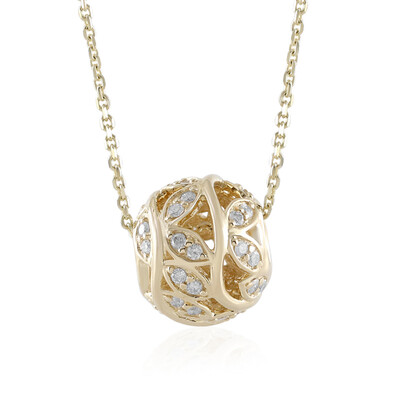 9K I2 (H) Diamond Gold Necklace (de Melo)