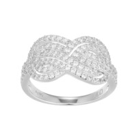 Zircon Silver Ring