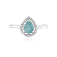 Grandidierite Silver Ring