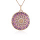 Amethyst Silver Necklace (KM by Juwelo)