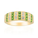 Russian Diopside Silver Ring