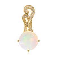 Welo Opal Silver Pendant