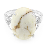 Magnesite Silver Ring
